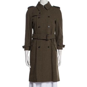 Miu Miu green trench coat size M IT42